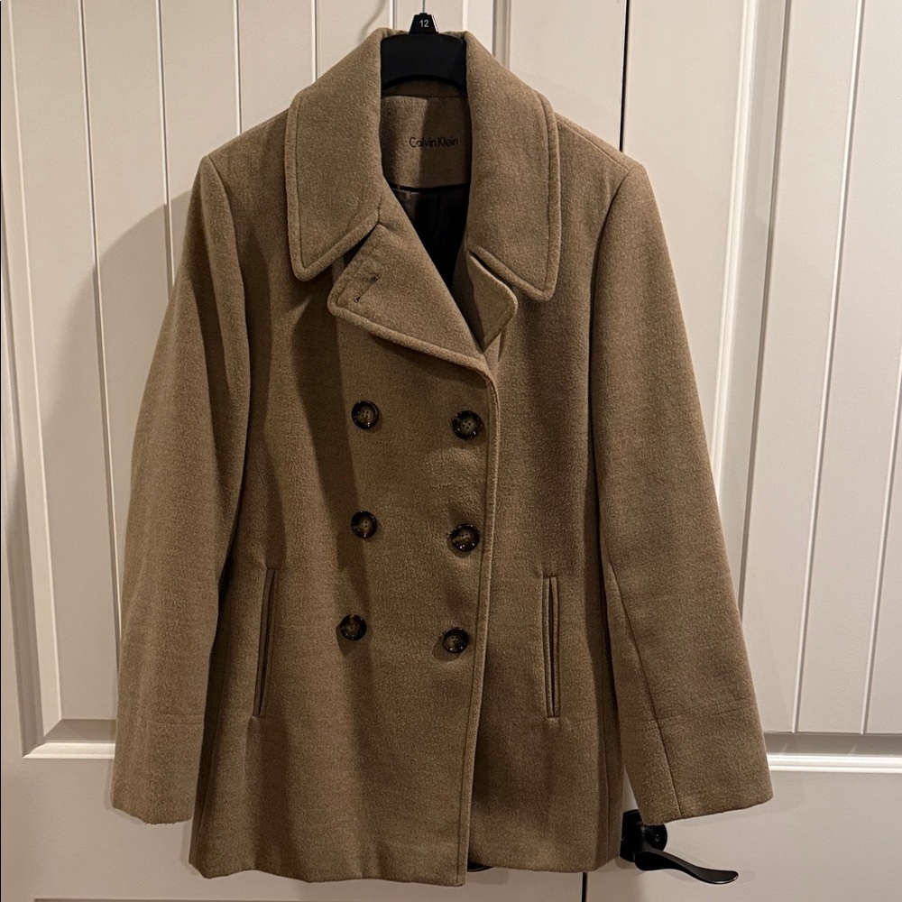 Calvin Klein Women's Classic Brown Peacoat